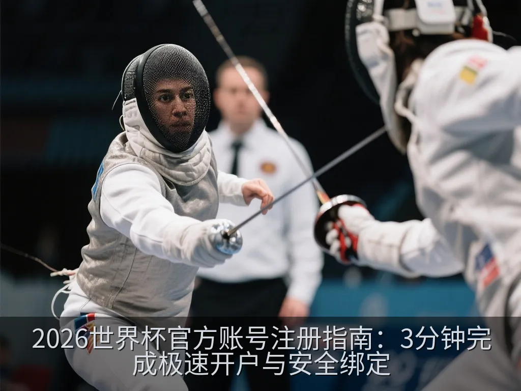 2026世界杯官方账号注册指南：3分钟完成极速开户与安全绑定